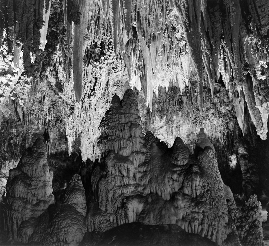 Carlsbad Caverns National Park, New Mexico - Photo by Ansel Adams