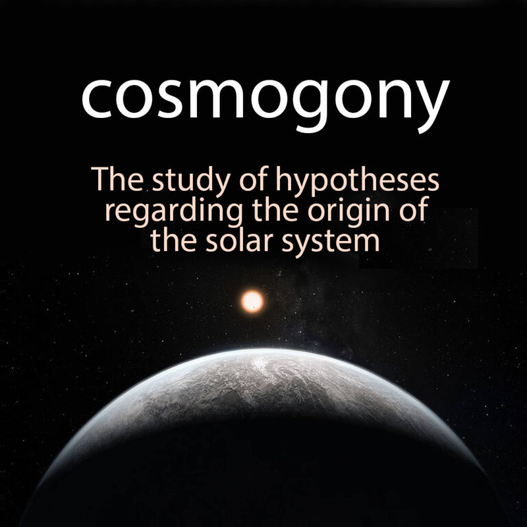 cosmogony