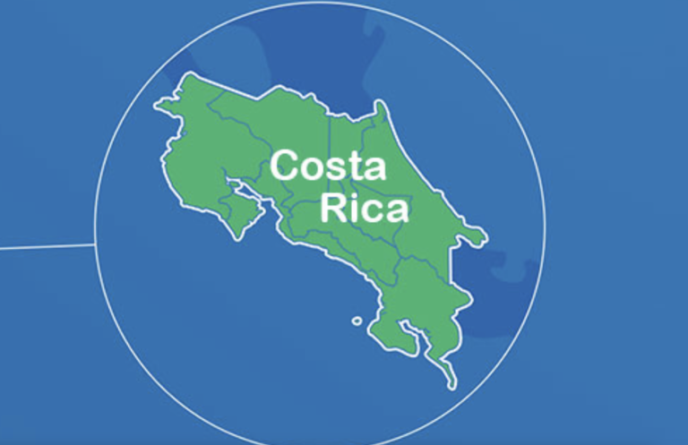 Costa Rica: Surface Area